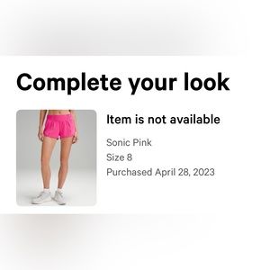 Never worn